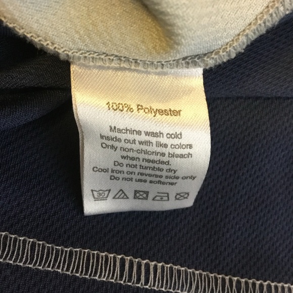 ALO CoolFit Mens Large Shirt Navy - Picture 6 of 7